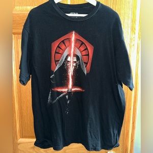 Black Star Wars Kylo Ren Shirt